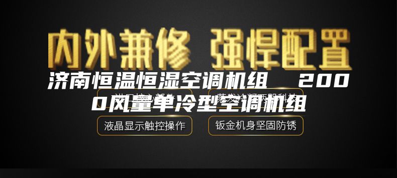 济南恒温恒湿空调机组  2000风量单冷型空调机组