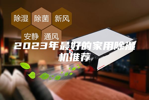 2023年最好的家用除湿机推荐